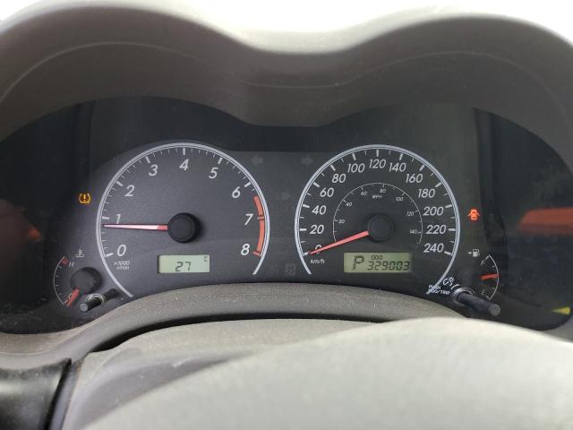 2T1BU4EE2AC492370 - 2010 TOYOTA COROLLA BASE Коричневый фото 9