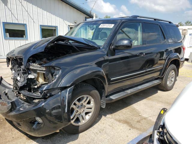 5TDBT48A85S255178 - 2005 TOYOTA SEQUOIA LIMITED BLACK photo 1