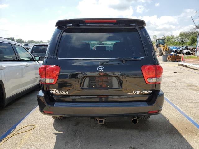 5TDBT48A85S255178 - 2005 TOYOTA SEQUOIA LIMITED BLACK photo 6