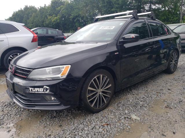 3VWD17AJ3GM340813 - 2016 VOLKSWAGEN JETTA SPORT BLACK photo 1