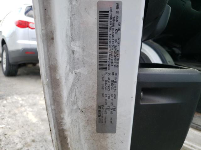 3C6TRVAG1KE504702 - 2019 RAM PROMASTER 1500 STANDARD WHITE photo 13