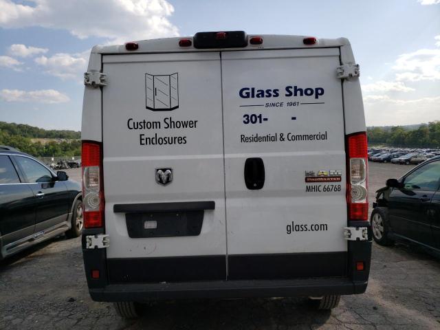 3C6TRVAG1KE504702 - 2019 RAM PROMASTER 1500 STANDARD WHITE photo 6