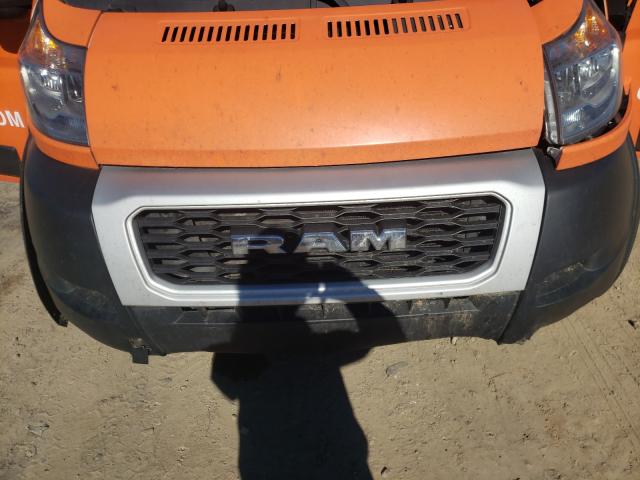 3C6TRVNGXKE515871 - 2019 RAM PROMASTER 1500 STANDARD ORANGE photo 7