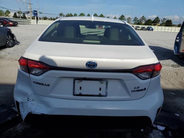 JTDBCMFE9P3000145 - 2023 TOYOTA COROLLA LE WHITE photo 6