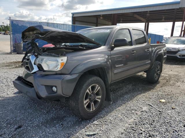 5TFJU4GN8FX067172 - 2015 TOYOTA TACOMA DOUBLE CAB PRERUNNER GRAY photo 1