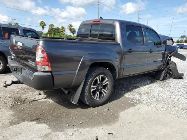 5TFJU4GN8FX067172 - 2015 TOYOTA TACOMA DOUBLE CAB PRERUNNER GRAY photo 3