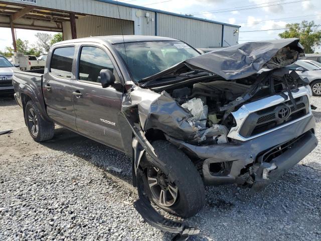 5TFJU4GN8FX067172 - 2015 TOYOTA TACOMA DOUBLE CAB PRERUNNER GRAY photo 4