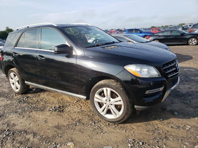 4JGDA5HB6EA304271 - 2014 MERCEDES-BENZ ML 350 4MATIC BLACK photo 4
