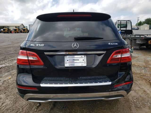 4JGDA5HB6EA304271 - 2014 MERCEDES-BENZ ML 350 4MATIC BLACK photo 6