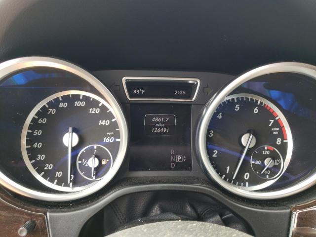 4JGDA5HB6EA304271 - 2014 MERCEDES-BENZ ML 350 4MATIC BLACK photo 9