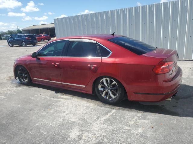 1VWAT7A38GC028230 - 2016 VOLKSWAGEN PASSAT S RED photo 2