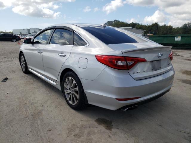 5NPE34AF3FH132138 - 2015 HYUNDAI SONATA SPORT SILVER photo 3