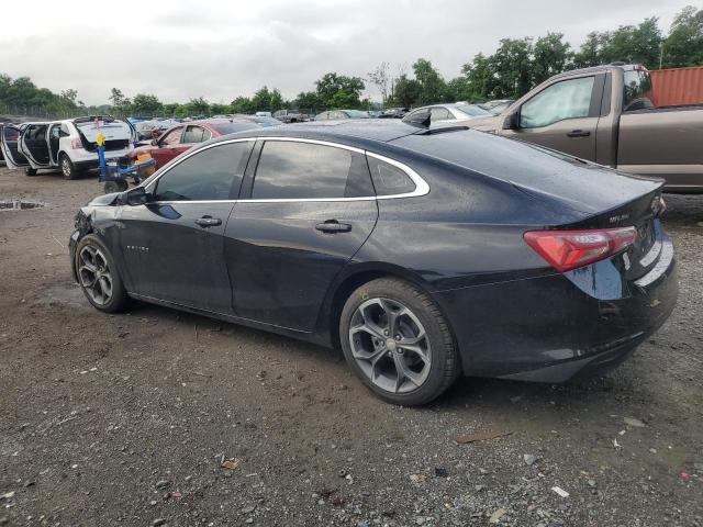 1G1ZD5ST1NF178268 - 2022 CHEVROLET MALIBU LT BLACK photo 2