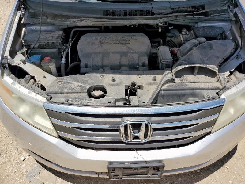 5FNRL5H60DB055589 - 2013 HONDA ODYSSEY EXL SILVER photo 12