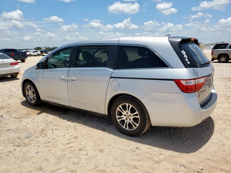 5FNRL5H60DB055589 - 2013 HONDA ODYSSEY EXL SILVER photo 2