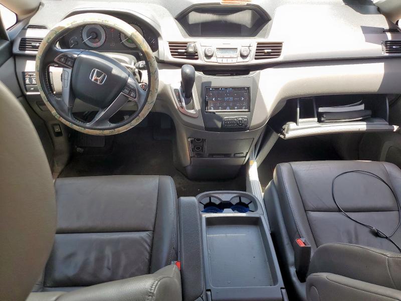 5FNRL5H60DB055589 - 2013 HONDA ODYSSEY EXL SILVER photo 8