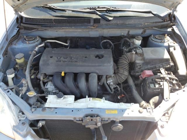 2T1KR32E95C496339 - 2005 TOYOTA COROLLA MA XR BLUE photo 11