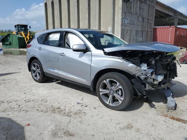 5J8TC2H72NL015043 - 2022 ACURA RDX ADVANCE SILVER photo 4