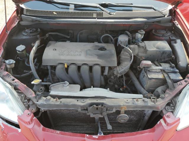 2T1KR32E94C781038 - 2004 TOYOTA COROLLA MA XR RED photo 11