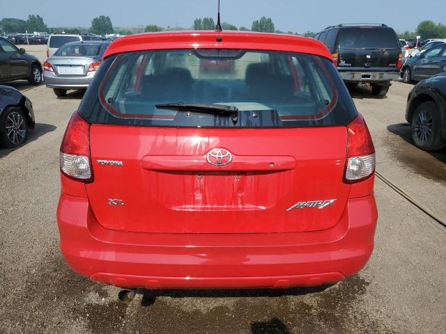 2T1KR32E94C781038 - 2004 TOYOTA COROLLA MA XR RED photo 6