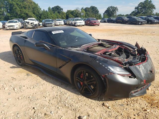 1G1YB2D72H5117912 - 2017 CHEVROLET CORVETTE STINGRAY 1LT BLACK photo 4