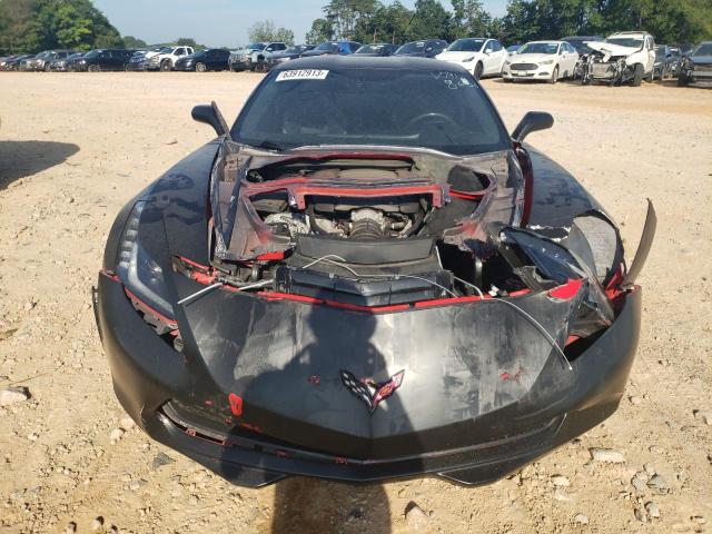 1G1YB2D72H5117912 - 2017 CHEVROLET CORVETTE STINGRAY 1LT BLACK photo 5
