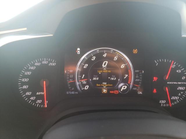 1G1YB2D72H5117912 - 2017 CHEVROLET CORVETTE STINGRAY 1LT BLACK photo 9