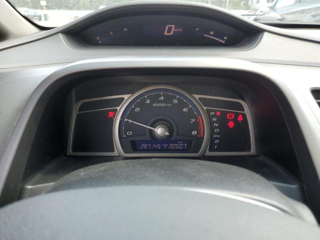 2HGFA15209H020525 - 2009 HONDA CIVIC DX BLACK photo 9