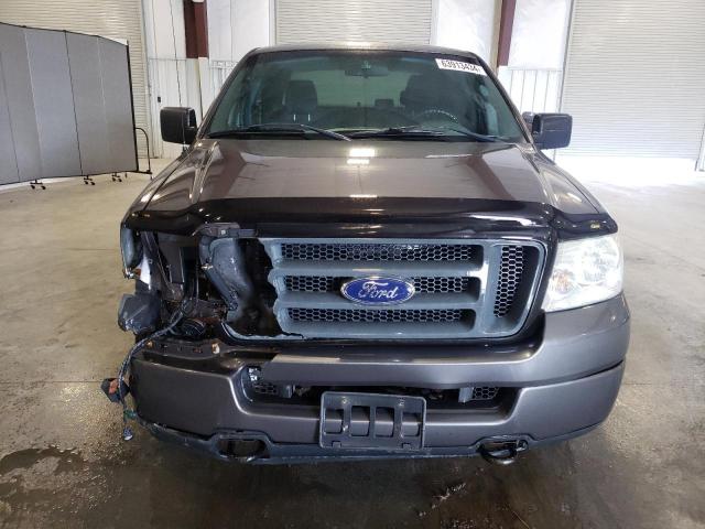 1FTPW14584KB96630 - 2004 FORD F150 SUPERCREW GRAY photo 5