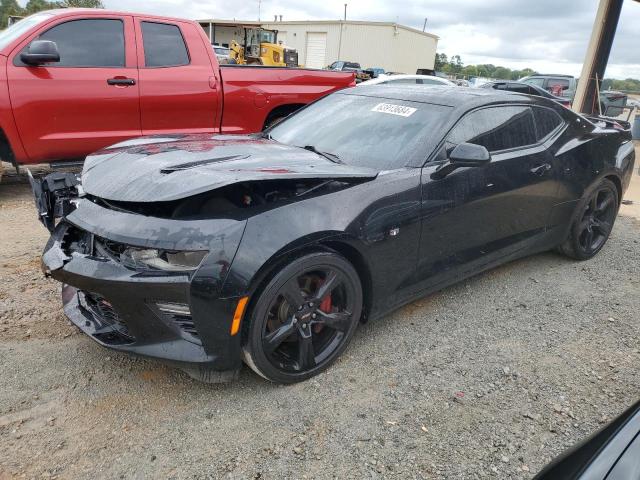 1G1FH1R79J0159702 - 2018 CHEVROLET CAMARO SS BLACK photo 1