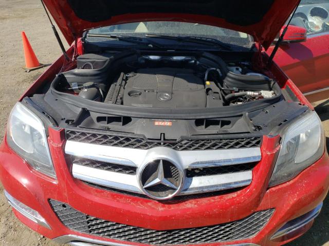 WDCGG5HB0EG336334 - 2014 MERCEDES-BENZ GLK 350 RED photo 11