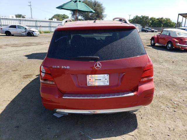 WDCGG5HB0EG336334 - 2014 MERCEDES-BENZ GLK 350 RED photo 6