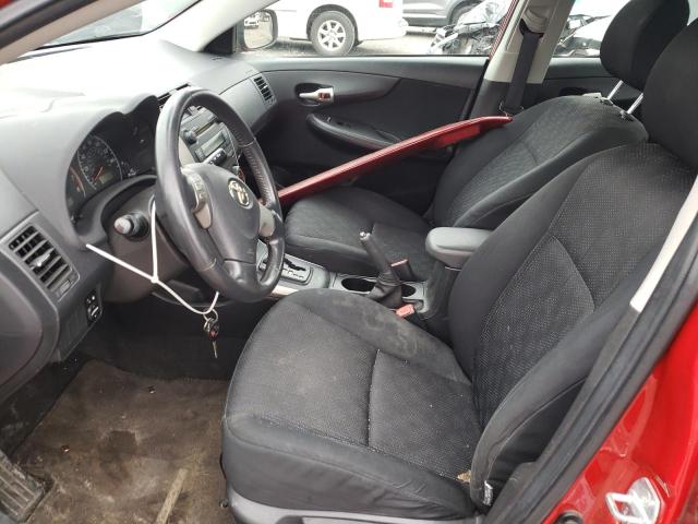 1NXBU40E39Z050151 - 2009 TOYOTA COROLLA BASE RED photo 5