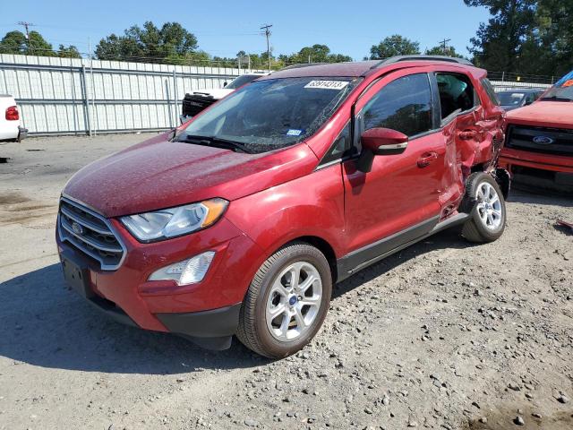 MAJ3P1TE7JC238617 - 2018 FORD ECOSPORT SE RED photo 1