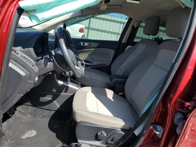 MAJ3P1TE7JC238617 - 2018 FORD ECOSPORT SE RED photo 7