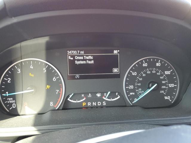 MAJ3P1TE7JC238617 - 2018 FORD ECOSPORT SE RED photo 9