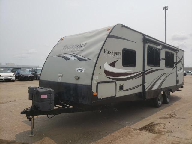 4YDT26526FT414506 - 2015 KEYSTONE PASSPORT BROWN photo 2