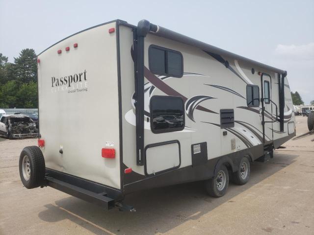 4YDT26526FT414506 - 2015 KEYSTONE PASSPORT BROWN photo 4