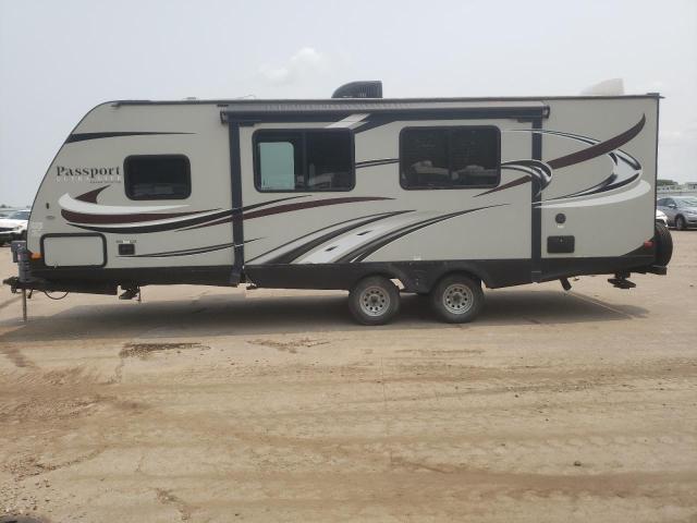 4YDT26526FT414506 - 2015 KEYSTONE PASSPORT BROWN photo 8