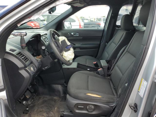 1FM5K8AR3JGA83360 - 2018 FORD EXPLORER POLICE INTERCEPTOR SILVER photo 7