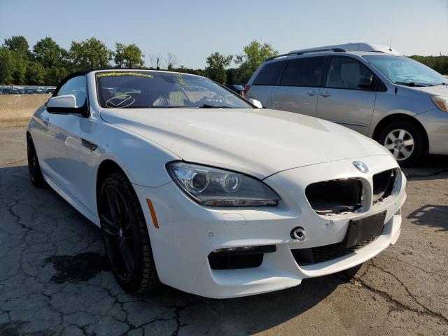 WBAYP1C59DD216145 - 2013 BMW 650 XI WHITE photo 1