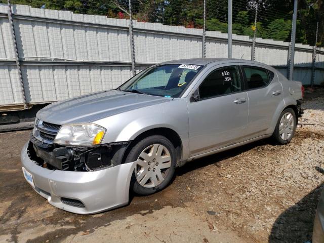 1B3BD4FBXBN608371 - 2011 DODGE AVENGER EXPRESS 银色 照片 1