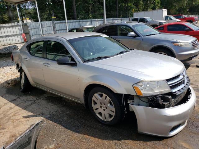 1B3BD4FBXBN608371 - 2011 DODGE AVENGER EXPRESS 银色 照片 4