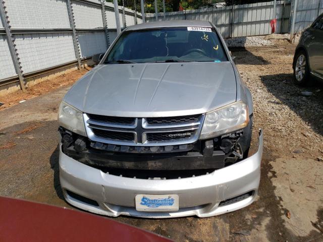 1B3BD4FBXBN608371 - 2011 DODGE AVENGER EXPRESS 银色 照片 5