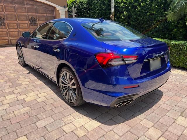 ZAM57YSM6N1389255 - 2022 MASERATI GHIBLI MODENA BLUE photo 2