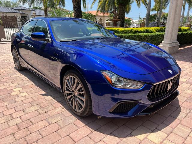 ZAM57YSM6N1389255 - 2022 MASERATI GHIBLI MODENA BLUE photo 4