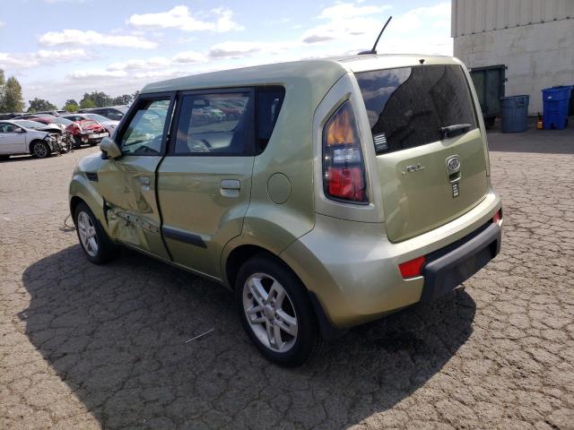 KNDJT2A25A7030191 - 2010 KIA SOUL + GREEN photo 2