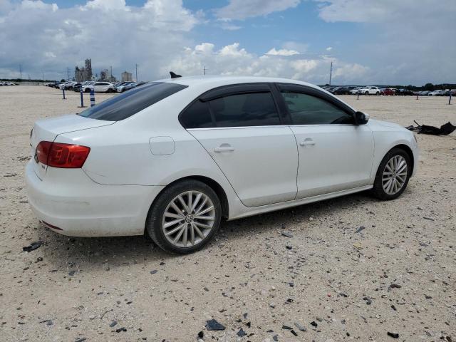 3VWLL7AJ3EM337235 - 2014 VOLKSWAGEN JETTA TDI WHITE photo 3