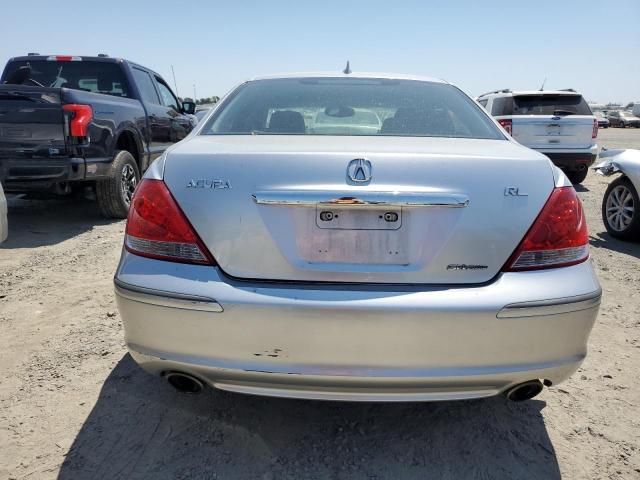 JH4KB16506C009122 - 2006 ACURA RL SILVER photo 6