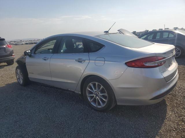 3FA6P0LU4HR242294 - 2017 FORD FUSION SE HYBRID SILVER photo 2